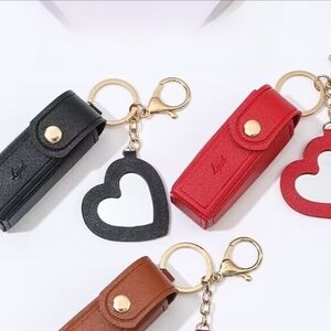 (Wow you Get 2 for $19)💋Lipstick/Balm Holder/Mirror Keychain/Bag Charm💋NWT🎉